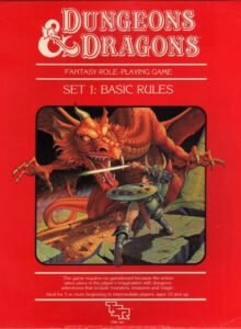 photo de la boite de donjon et Dragons