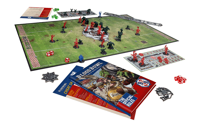 Contenu d'une boite de Blood Bowl 2020 saison 2