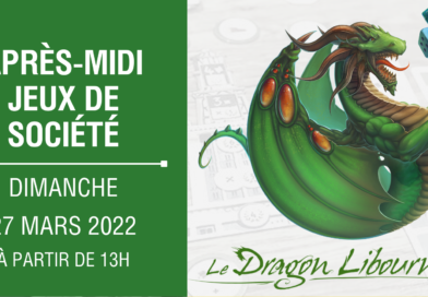 Affiche Jeux de Société du Dragon Libournais
