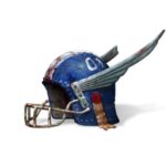 Illustration d'un casque de Blood Bowl