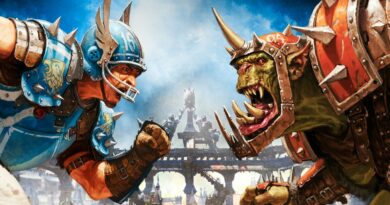 Illustration de deux joueurs de Blood Bowl 2020