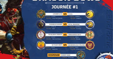 1e Journée ligue Blood Bowl du Dragon Libournais