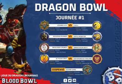 1e Journée ligue Blood Bowl du Dragon Libournais