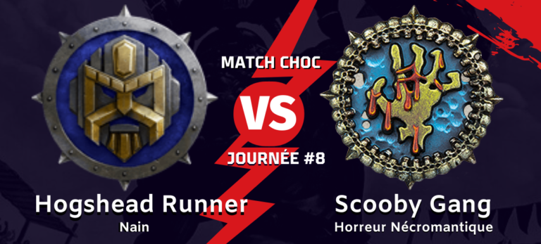 Match Choc de la ligue de Blood Bowl du Dragon Libournais