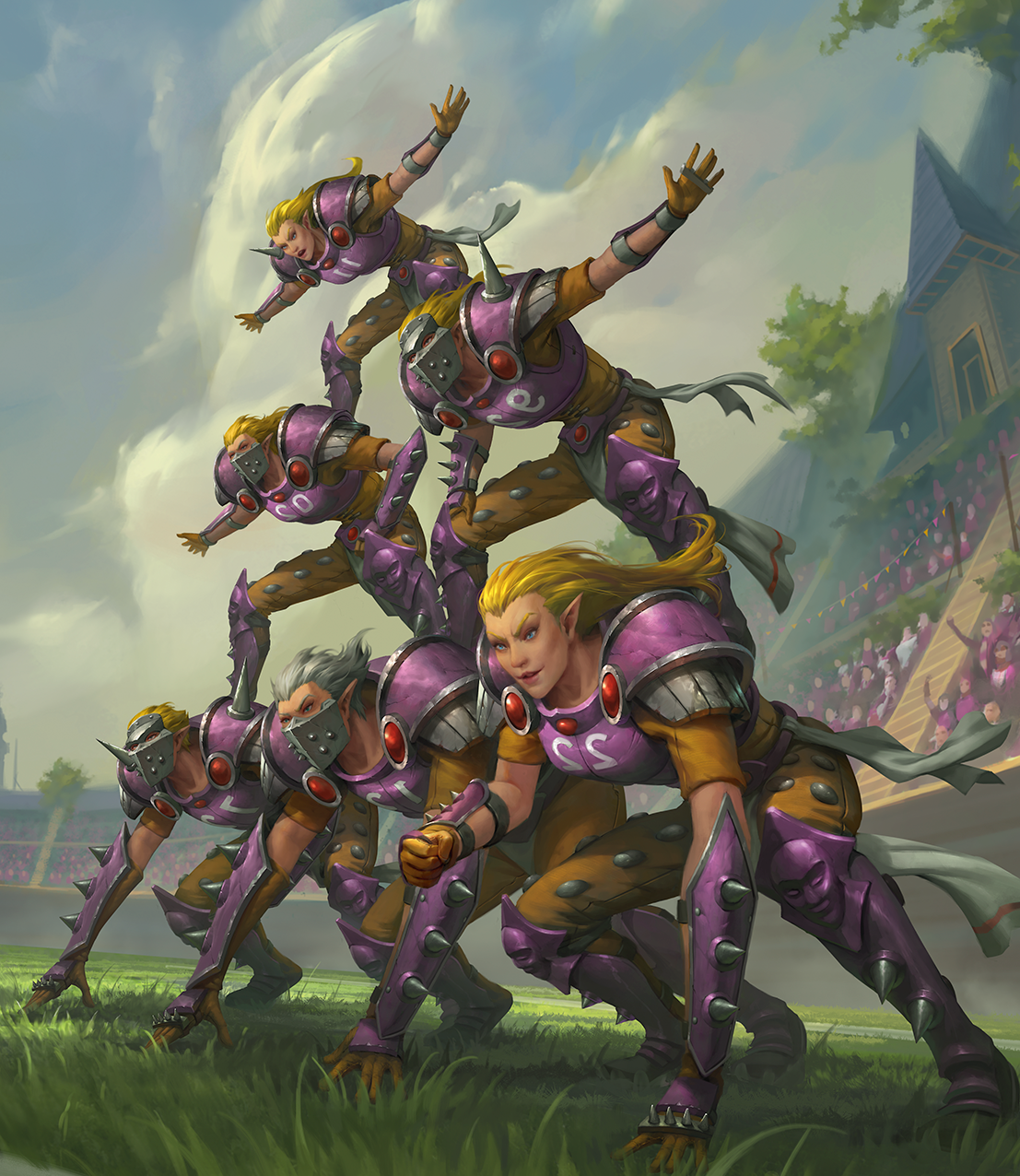 Elfe Blood Bowl