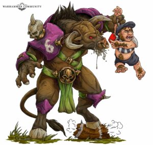 Minotaure Blood Bowl