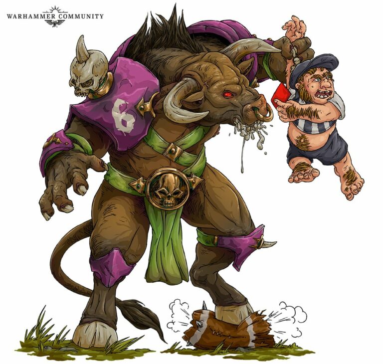 Minotaure Blood Bowl