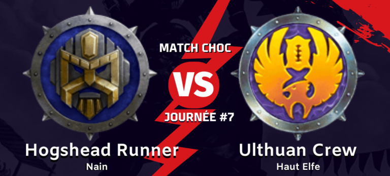 Match choc de la journée de Blood Bowl