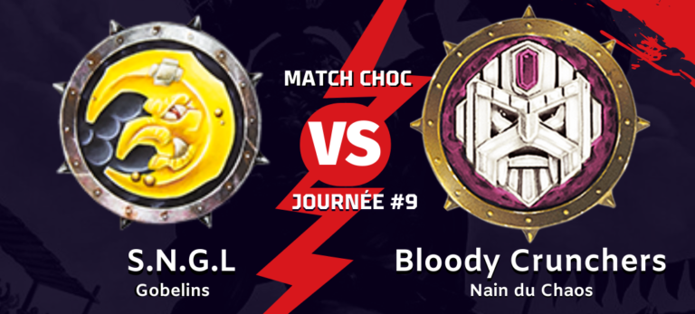 Match Choc de la ligue de Blood Bowl du Dragon Libournais
